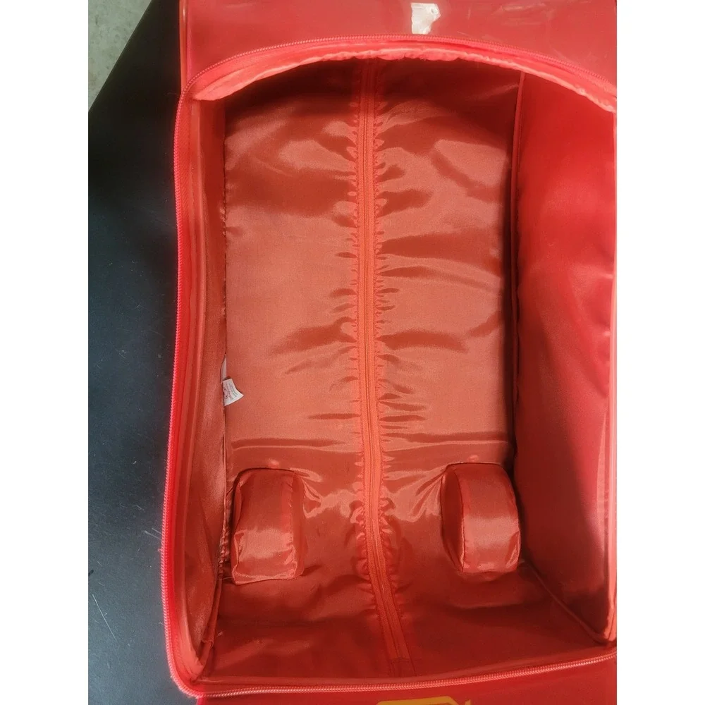 Disney Pixar Cars Lightning McQueen Rolling Suitcase Kids Luggage Rust-eze 95